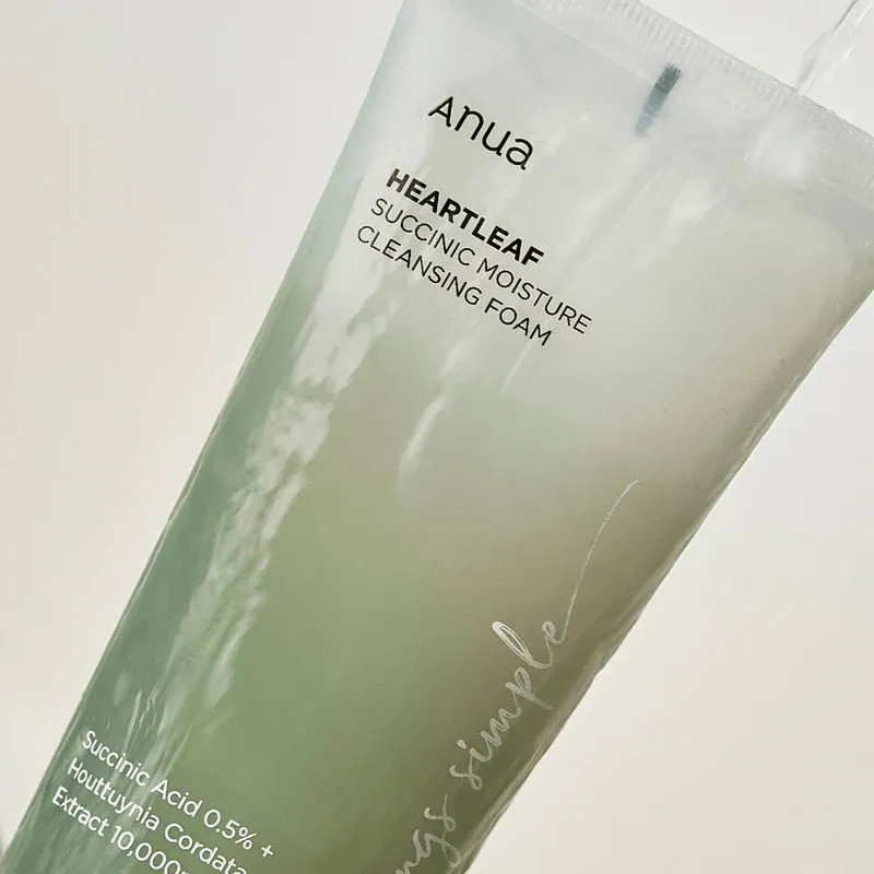 ANUA Heartleaf Succinic Moisture Cleansing Foam