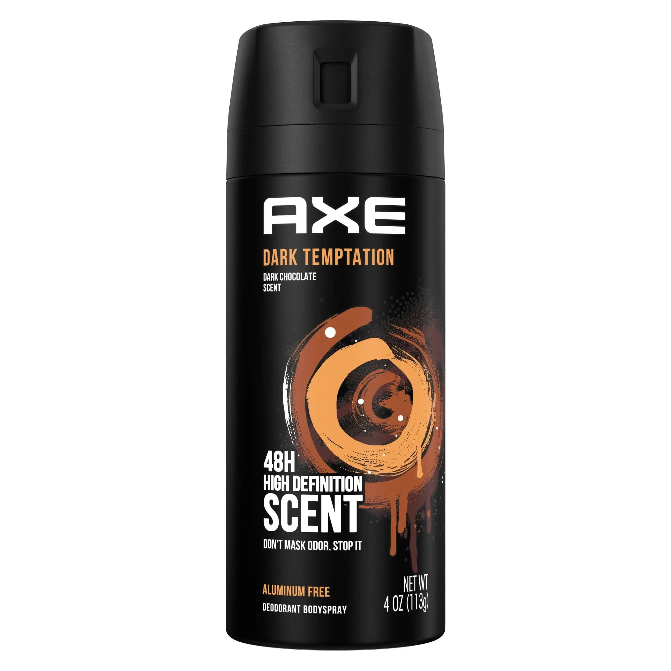 AXE Men's Deodorant Body Spray Dark Temptation, 4 oz