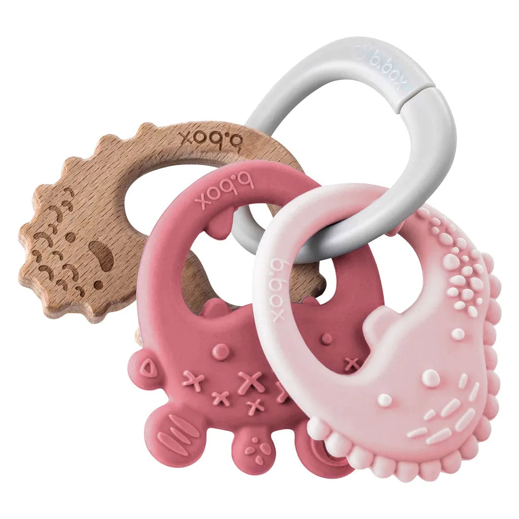 b.box Trio Teether (Blush)