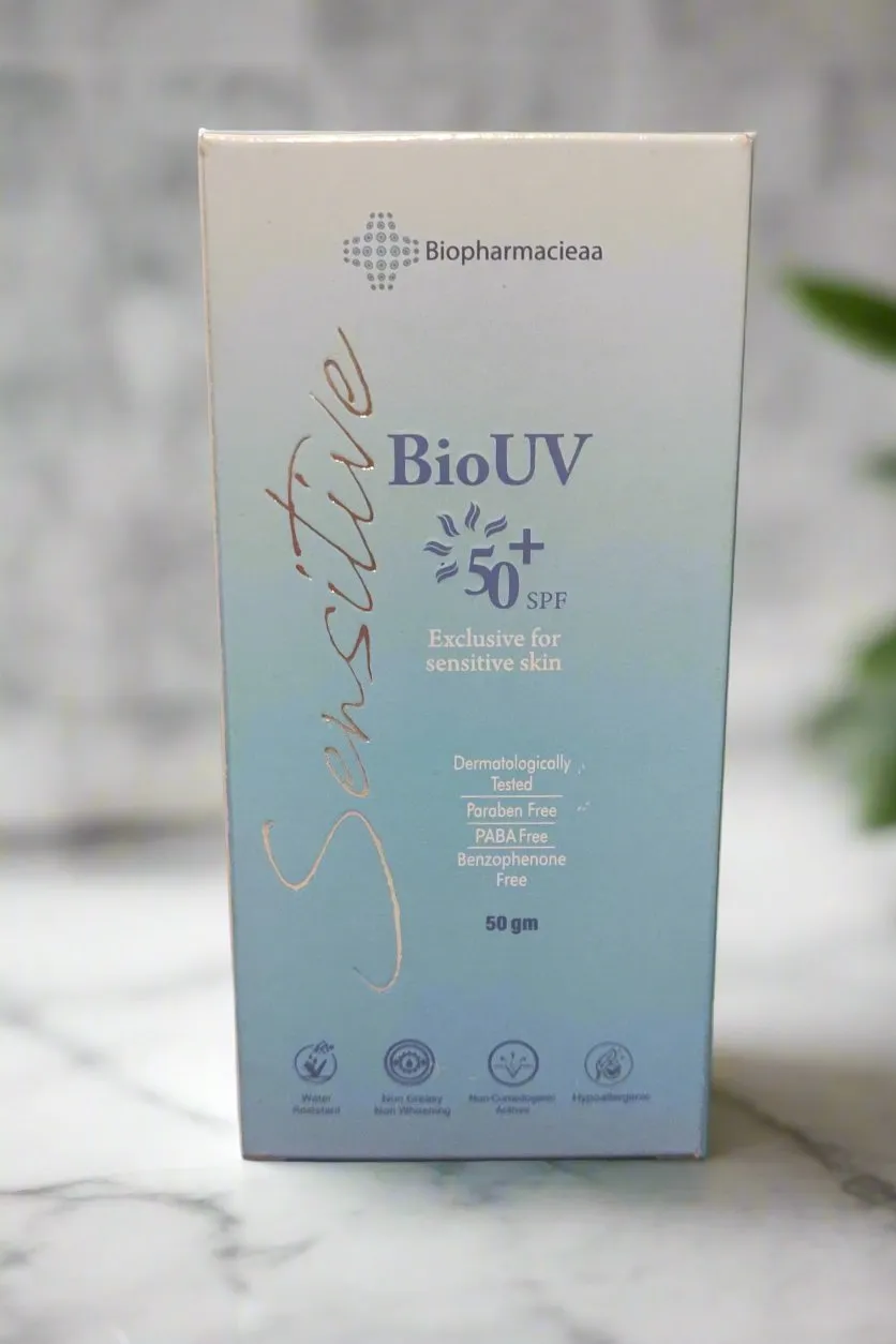 Bio UV Sunscreen For Sensitive Skin SPF 50 