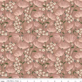 Blush n' Butterscotch by Simple Simon and Company for Riley Blake Designs - Main Dusty Rose - C15590-DUSTYROSE - Sold in 1/2 yard increments