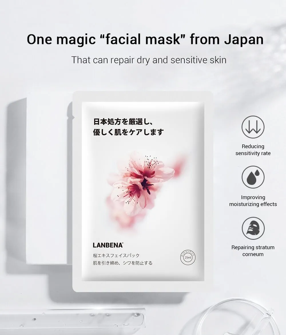 Cherry Blossom Serum Facial Mask