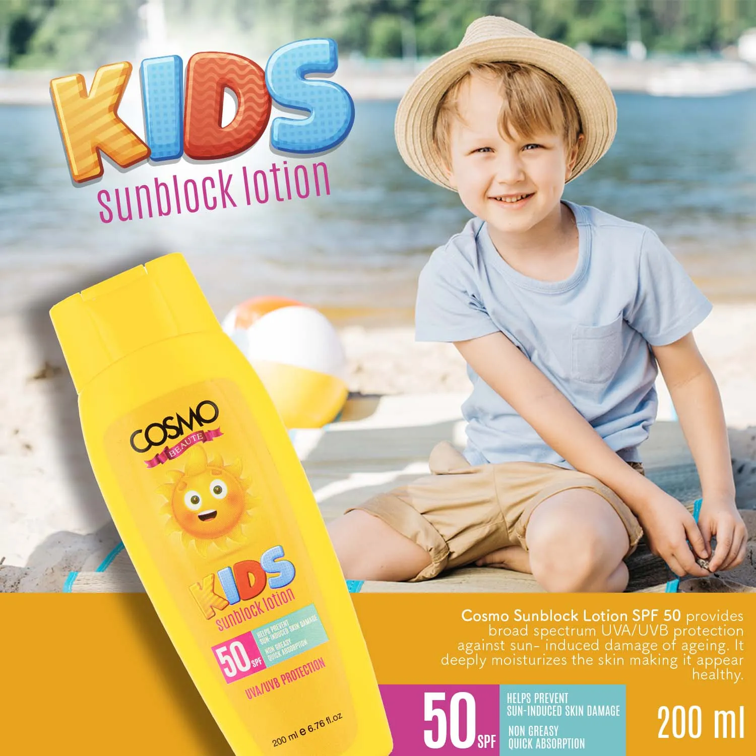 KIDS SUNBLOCK LOTION SPF 50