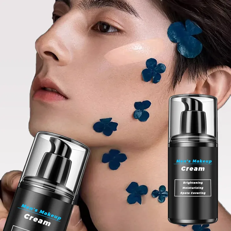 Men's Makeup Cream for Brightening, Moisturizing & Spots Covering