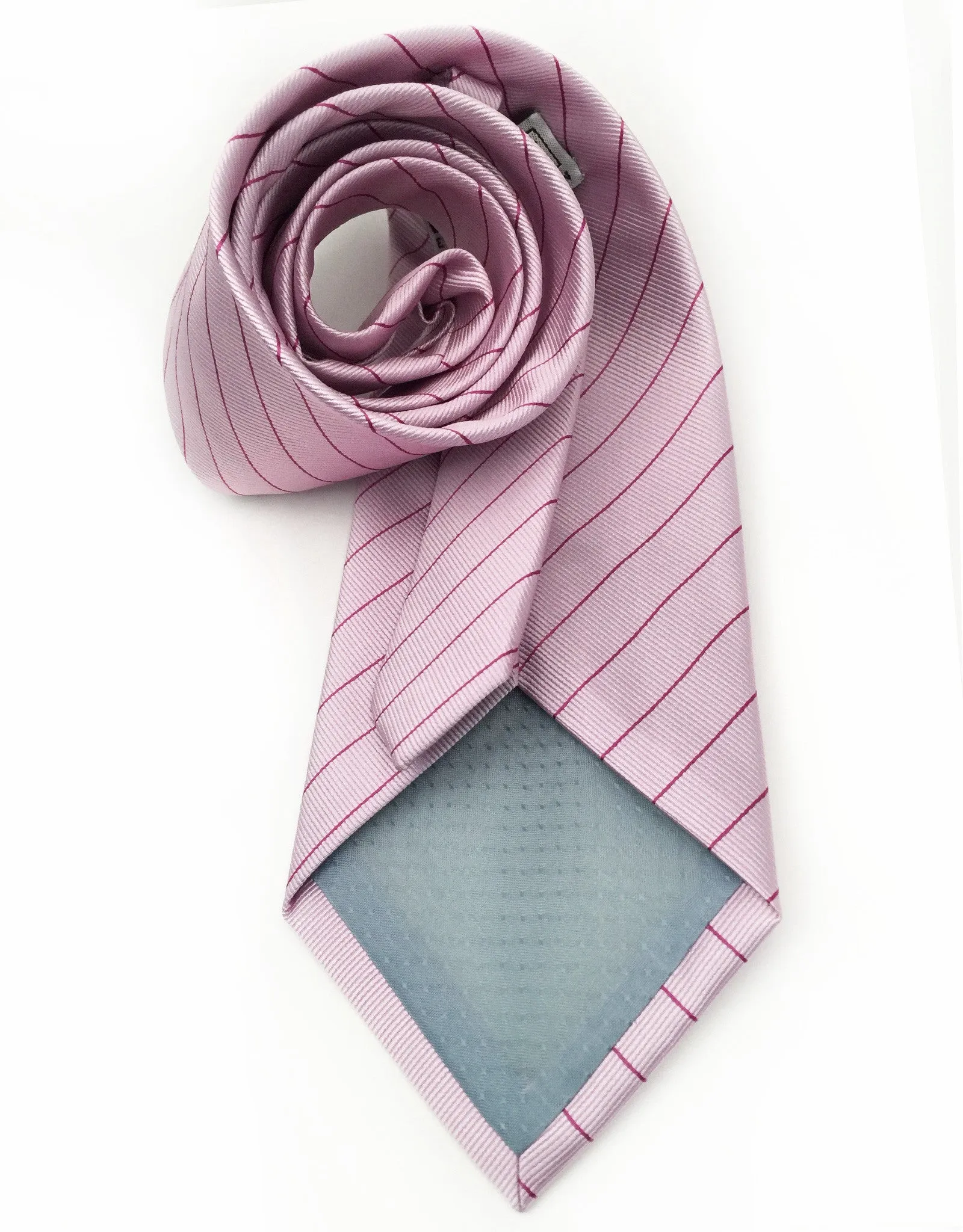 Rose Pink Striped Tie