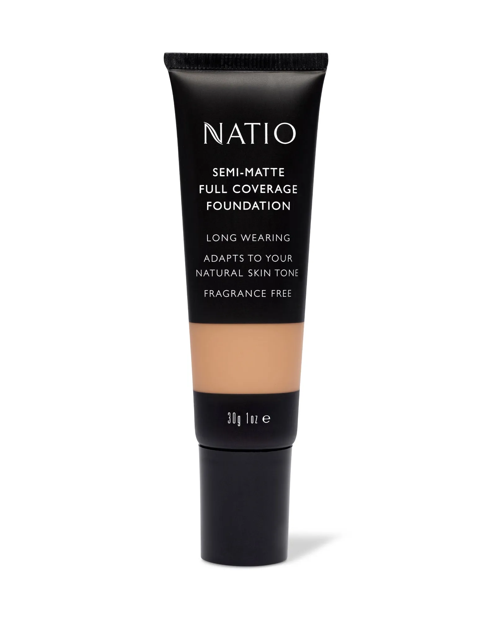 Semi-Matte Full Coverage Foundation Hazelnut