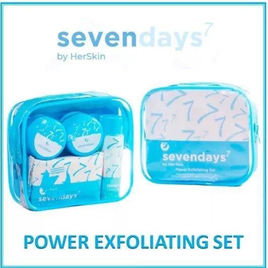 Sevendays 7 by HerSkin Power Exfoliating Set