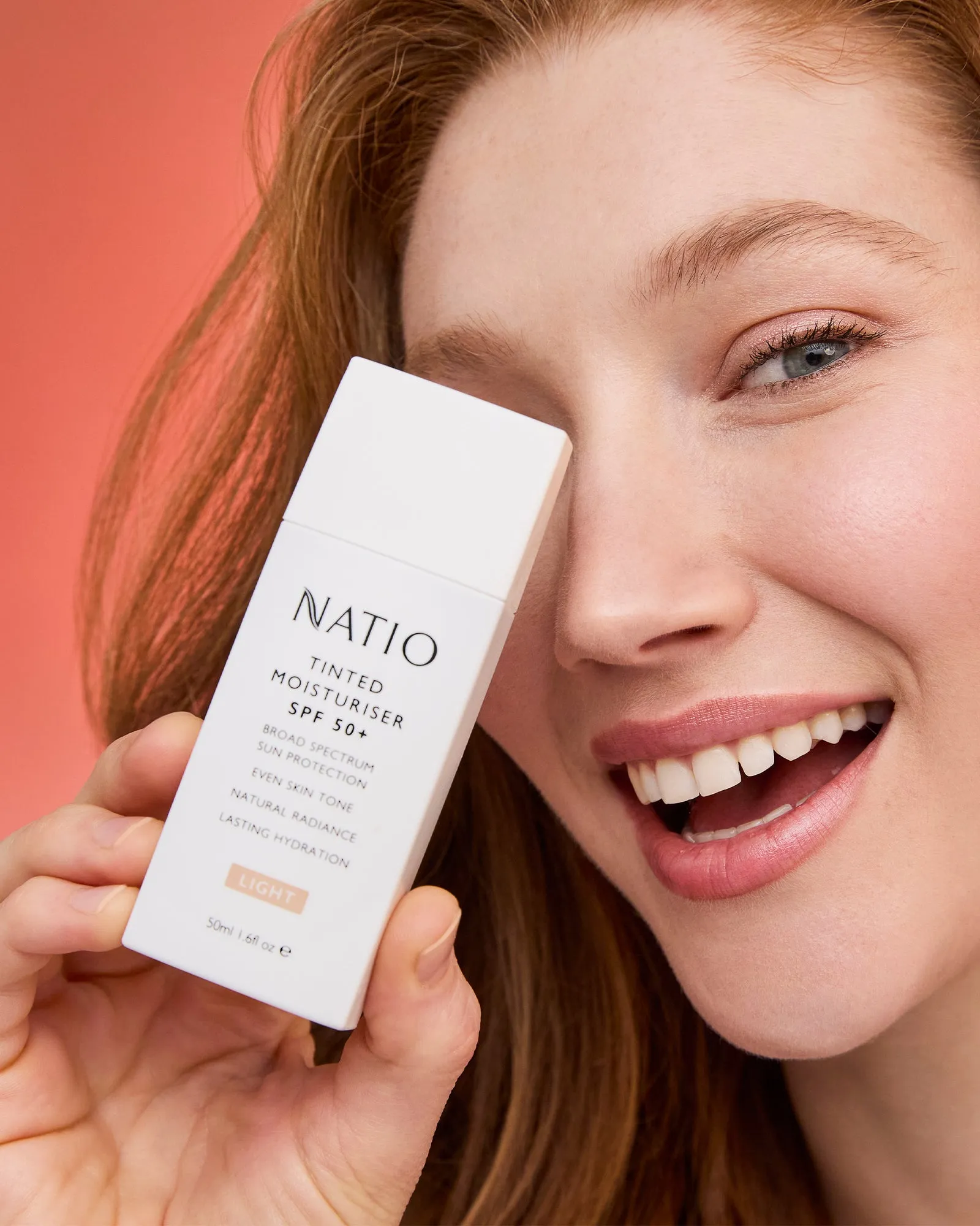 Tinted Moisturiser SPF 50  Light