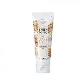 TONYMOLY Fresh To Go Face Cleanser Rice  غسول الرز للتقشير وتنعيم البشرة